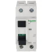 Schneider Electric PVC Acti 9 40-Ampere 2-Pole 30Ma Rccb (Polycarbonate, White)