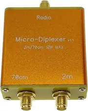 KGDSFG 10W V/U 2m 70cm Micro-Type Diplexer Duplex Filter,Used to Place Between The Transmitter and Antenna(with Shell)