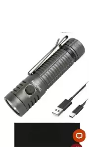 ThruNite T2 Type-C GREY COOL WHITE Flashlight 3757 Lumens, CREE XHP70