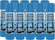 RCKEY 3D Printer Glue Sticks PVP Solid Glue Sticks Non-Toxic Washable for Hot Bed Platform Glass Plate Easy Removing 10PCS