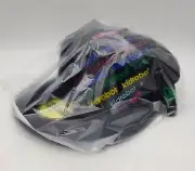 Kidrobot New Era Colorful Multi Logo Hat Fitted 7~1/4 Black Style # MH08HT468