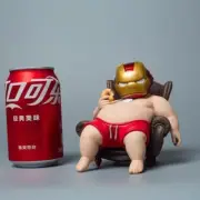 12cm The Avengers Iron Man Fat Boy Figure - Cute Anime Action Collection