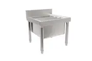 Vogue Stainless Steel Mop Sink - Commercial Kitchen Mop Sink (GL281-A) - GL281-A