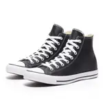 【CONVERSE】CT ALL STAR HI 高筒 男女 皮革 帆布鞋 休閒鞋 黑色-132170C