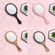 Makeup Mirrors Standing Makeup Vintage Oval-Shape Vanity Mirror Handheld Mirror