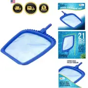 Pool Leaf Skimmer Net Large Heavy Duty Fine Mesh Pool Debris Removal