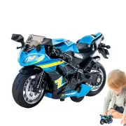 Motorcycles Model Diecast Alloy Toy Motorcycle Model Sound Light Collection Kids