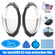 2Lens Guards Cap Cover Lens Protector Sticky For Insta360 ONE X3 Sports Camera