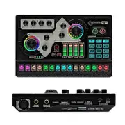 X5 Professional Live Streaming Sound Card Audio Interface Recording Equipment with DSP Noise Reducti