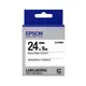 @風亭山C@EPSON LK-6WBW C53S656407標籤帶(高黏24mm )白黑高黏-白底黑字24mm9M ◆適用 LW700/900/1000P