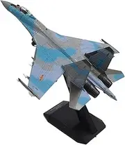 Pre-Build Replica 1/100for Flanker Su-35 Fighter Model Kit Military Airplane Model Boy Toy Mini Plane Or Gift Toy Airplane