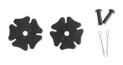 AJ Tack 1 3/8" Cloverleaf Rowel Package