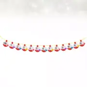 Outdoor Bouncer Baby Ornament Tassel Garland Happy Birthday Banner