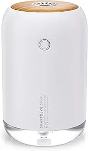 SmartDevil Portable Mini Humidifier, 500ml Small Desk Humidifier, USB Personal Desktop Humidifier for Bedroom, Office, Travel, Plants, Auto Shut-Off, 2 Mist Modes, Super Quiet, White