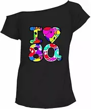 [FAIRY BOUTIQUE] Womens Slogan Print Oversize T-Shirt - Ladies Short Sleeve Printed Baggy Stretchy Casual Summer Shirt Tee Top Plus Size 8-22
