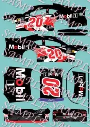 2024 Christoper Bell New Hampshire 1/64 Peel&Stick Decals