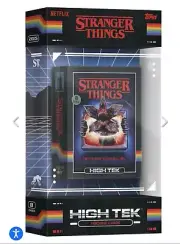 NEW SEALED 2024 Topps High-Tek Stranger Things Hobby Box ✅IN HAND✅