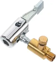 Air Pump Connector Portable Air Pump Car Air Pump Bike Air Pump Tire Inflator Hose Replacement Valve Adapter for Air Compressor Reverse Nozzle Clamp Air Pump Adapter Zinc Alloy Generic