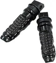 2X Aluminum Foot Peg Rear Passenger Footrest Pedal Scooter Footpeg Motorcycle Accessories Hole Black/Red/Silver/Blue