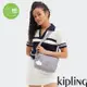 Kipling 溫柔霧灰紫多層隨身斜背包-ABANU M