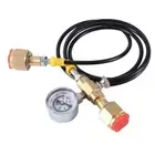W21.8-14 CO2 Cylinder Refill Adapter Hose CO2 Refill Station for SodaStream Tank