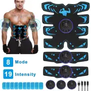 EMS Abdominal Exercise Muscle Trainer Toner Fitness ABS Stimulator Massager