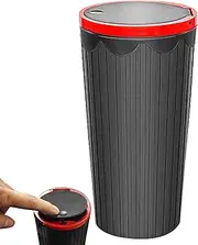 Cup Holder Garbage Can - Car Cup Trash Can,Compact Auto Trash Can for Effectively Prevent Liquids from Spilling