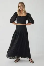 DECJUBA Maisy Embroidered Maxi Skirt Size 18 New With Tags RRP $199.95 #4846