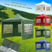 Tent Side Wall Gazebo Marquee Canopy Party Sun Shade Waterproof Garden Yard