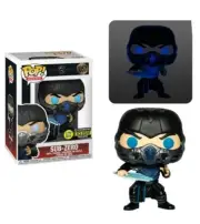 SUB-ZERO (GITD) EXCLUSIVE MORTAL KOMBAT FUNKO POP! VINYL FIGURE
