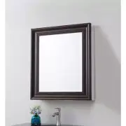 Pegasus Medicine Cabinet 24" Adjustable Shelves Concealed Hinges Mirror Bronze