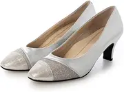 Riz raffinee(リズ ラフィーネ) Liz Rafine RRLF43282SV220 Women's Pumps Silver 8.7 inches (22.0 cm), Silver, 22.0 cm