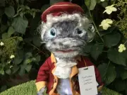 Charlie Bears Fish Footman, numbered 281 - Signature Collection - BEAR SHOP