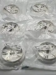 Simplex 4098-9792 SSD Smoke Detector Base New in Sealed Bag - Lot of 6 Pcs