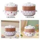 Ceramic Cooking Pot Soup Porridge Cooker Casserole for Bakeand Serve Hot Pot