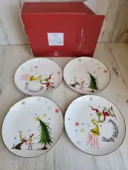 Lenox NEW Merry Grinchmas plates Accent Xmas set Cindy lou