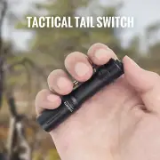 ThruNite EDC Flashlight Archer Mini, 405 Lumens Tail Switch LED Flashlight, USB