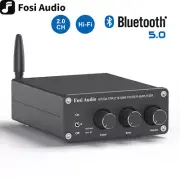 Fosi Audio BT20A Bluetooth 5.0 2 Channel Amplifier Stereo Amp Receiver Class D