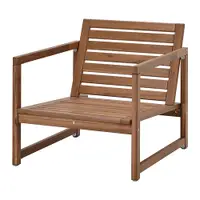 在飛比找IKEA優惠-IKEA 戶外躺椅, 淺棕色, 69x77.8x68.6 公