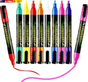 Liquid Chalk Markers - Chalkboard Marker Erasable on Blackboard, Glass, Window,