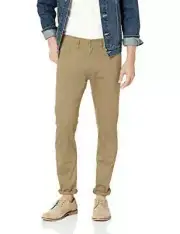 Dockers Men's Jean Cut Soft Stretch Slim-Fit Pant, New British Khaki (Stretch)