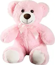 Plush Bear Doll | Cute Stuffed Cartoon Bear Model,Home Decoration, Cuddly Huggable Plush Animal Doll for Boys Women Men Kids