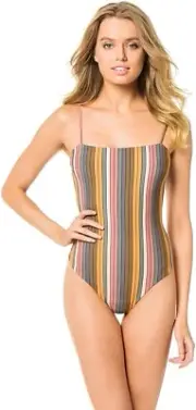 O'NEILL Women's 189507 Lora Multi One-Piece Swimsuit Size XS