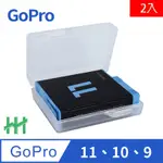 【HH】GOPRO HERO 11/10/9 BLACK 專用電池收納保護盒 (2入)(透明)