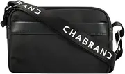 Chabrand Saint Antoine 81039 Men's Small Bags Black/Band/White - One Size - Purse/Handbag Bag, black