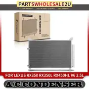AC Condenser w/ Receiver Drier & Bracket for Lexus RX350L RX450hL 2018-2019 3.5L (for: Lexus)