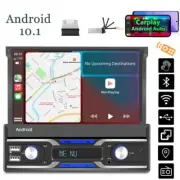 Carplay 7" Single DIN Car Stereo Android 10.1 Wifi GPS Radio Head Unit Bluetooth
