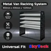 Van shelving rack Guard Shelf Trays Steel Racking Storage 85cm*43cm*122cm VS002