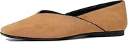 [RONILURN] Women's Flats Comfortable Square Toe Ballet Flats Slip On Casual Dress Shoes Flats for Women