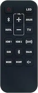 [econtrolly] Replacement Soundbar Remote Commander Compatible for KLIPSCH Cinema 800/700/1200 Sound Bar Speaker Stereo Home Theater System